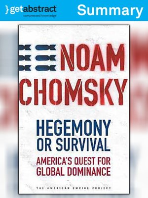 cover image of Hegemony or Survival (Summary)